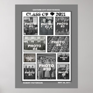 Abschluss-Klasse von Plakat 2011 der