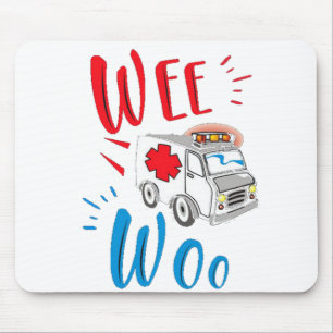 Abschluss, Krankenwagen, Patient Mousepad