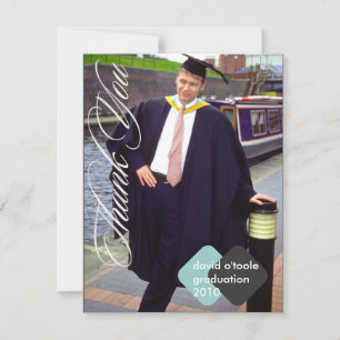 Abschluss, kundenspezifische Dankeschön-Karten, Fl Dankeskarte