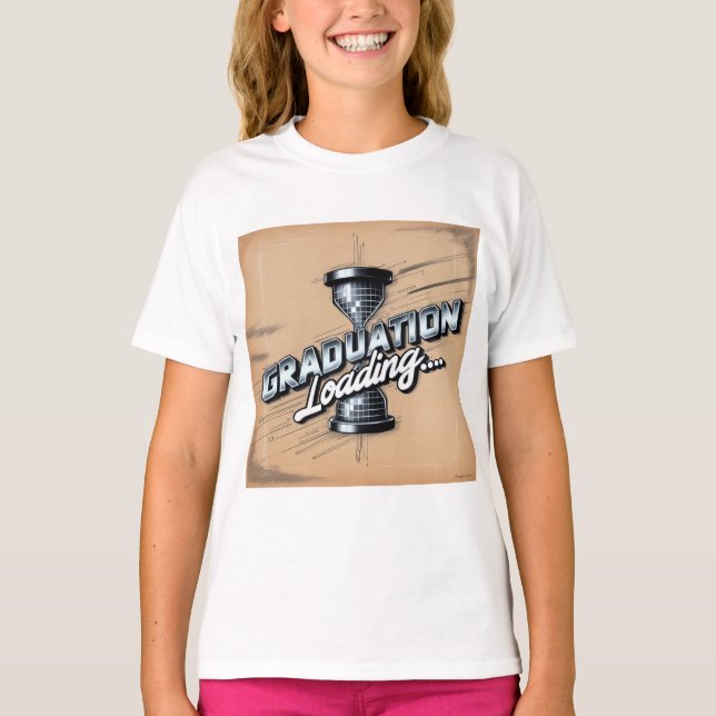 "Abschluss Ladung... Der Countdown zum Erfolg!" T-Shirt (Vorderseite)