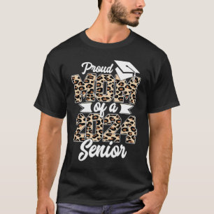Abschluss Leopard Proud Mama eines Senior Cla 2024 T-Shirt