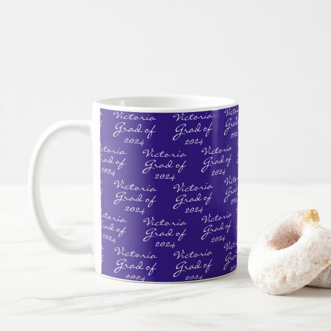 Abschluss Lila Personalisierter Grad Kaffee Kaffeetasse