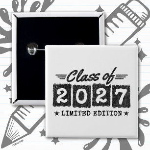 Abschluss Limited Edition Abiturjahrgang 2027 Button