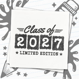 Abschluss Limited Edition Abiturjahrgang 2027 Serviette