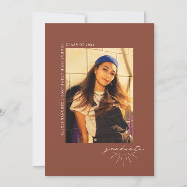 Abschluss Line Kunst, Dichtung und Musik Foto Ankündigung (Vorderseite)