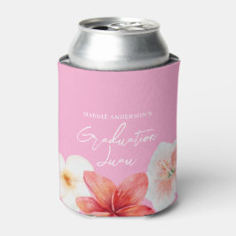 Abschluss Luau Tropical Blume Paper Plate Dosenkühler