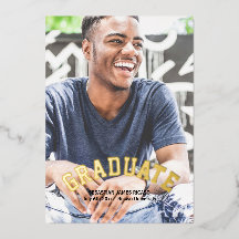 Abschluss Masculine Moderne Personalisiert