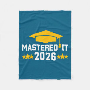 Abschluss Master-Abschluss Meisterhaftes IT-Design Fleecedecke