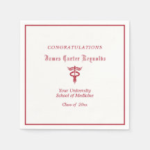 Abschluss, Medizinschule, Roter Caduceus