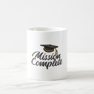 Abschluss Mission abgeschlossen Kaffeetasse