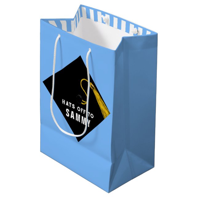 Abschluss Mittlere Geschenktasche Mittlere Geschenktüte (Vorderseite Schrägansicht)