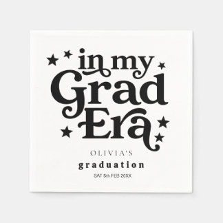 Abschluss Modern Trendig In Meiner Abschluss-Ära Serviette