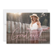 Abschluss moderne Foto Drehbuch elegante rosa mädc