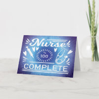 Abschluss Moderne Lila Grad Nurse