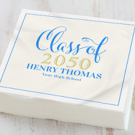 Abschluss Moderne Minimalistische Skriptklasse Bla Serviette