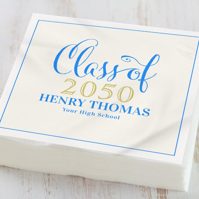 Abschluss Moderne Minimalistische Skriptklasse Bla Serviette (Von Creator hochgeladen)