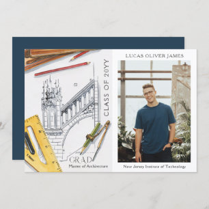 Abschluss Moderner Ingenieur für Foto-Architektur