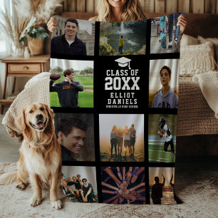 Abschluss Modernes Instagram Trendy Fotomaterial Fleecedecke