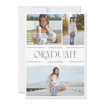 Abschluss Multi-Foto laden grad Party schwarz