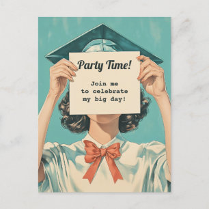 Abschluss Mystery Moment Postkarte