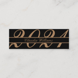 Abschluss Name Card . Elegante klassische Einsteck Telefonnummerkarte