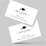 Abschluss Name Card Grad Ankündigung Einfügen Begleitkarte<br><div class="desc">Abschluss Name Card / Grad Ankündigung Einfügen - Ein elegantes Memento für Familie und Freunde.</div>