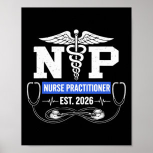Abschluss Np Krankenpfleger Est 2026 Grad Stu Poster