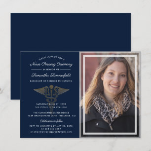 Abschluss Nurse Pinning Zeremonie Foto 2025 Einladung