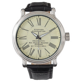 Abschluss oder Graduierungsauszeichnung Armbanduhr