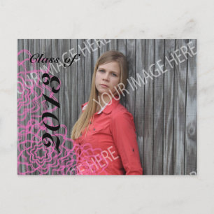 Abschluss-offenes Haus-Postkarte Ankündigungspostkarte