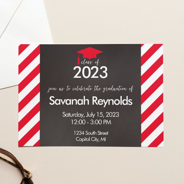 Abschluss Open House Einladung mit Foto (Von Creator hochgeladen)