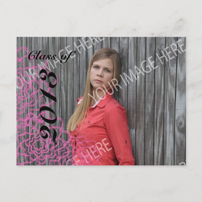 Abschluss Open House Postcard Ankündigungspostkarte (Vorderseite)