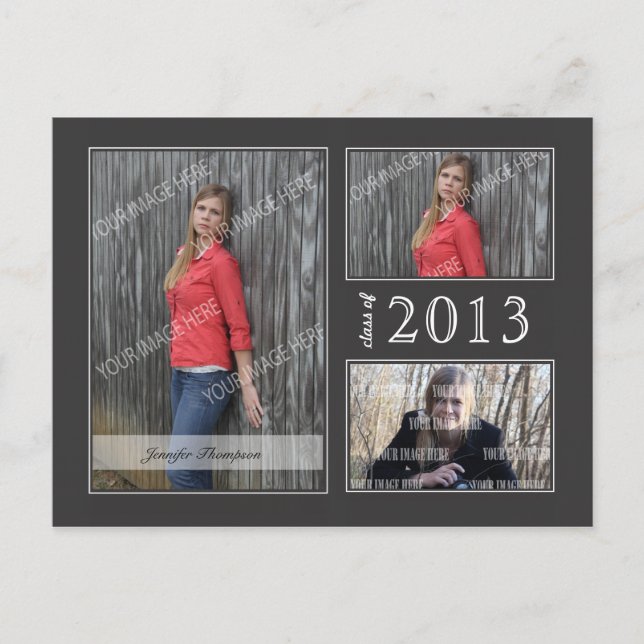 Abschluss Open House Postcard Einladungspostkarte (Vorderseite)