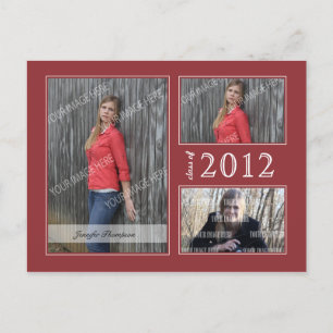 Abschluss Open House Postcard Einladungspostkarte