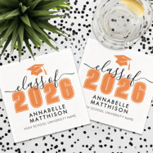 Abschluss Orange Graduierung