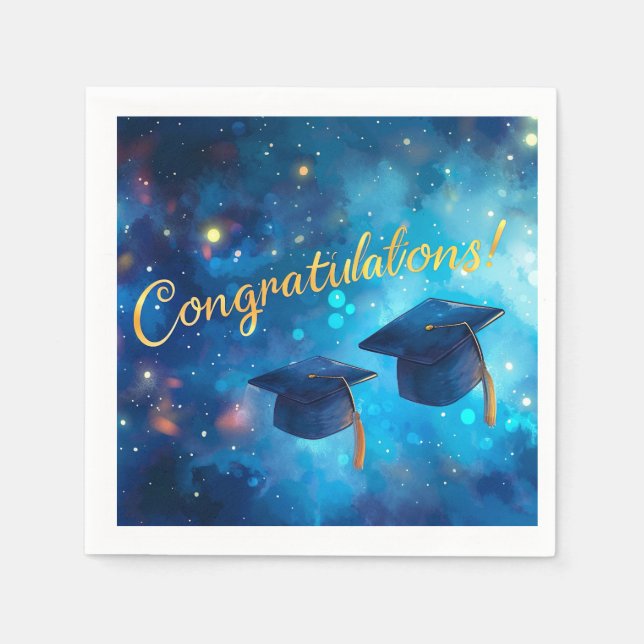 Abschluss Paper Napkin Serviette (Vorderseite)