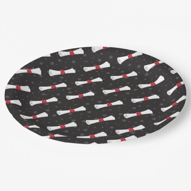 Abschluss Paper Teller 9" (Schrägansicht)