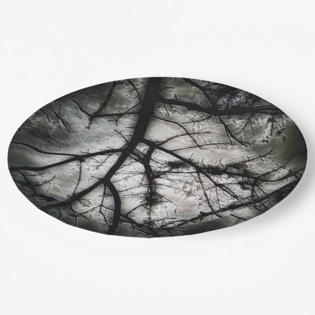 Abschluss Pappteller (Schrägansicht)