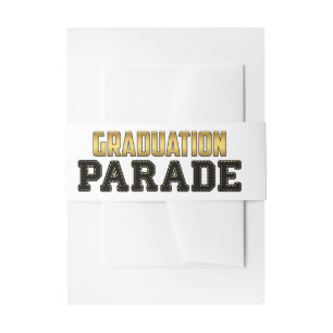Abschluss-Parade Einladungsbanderole
