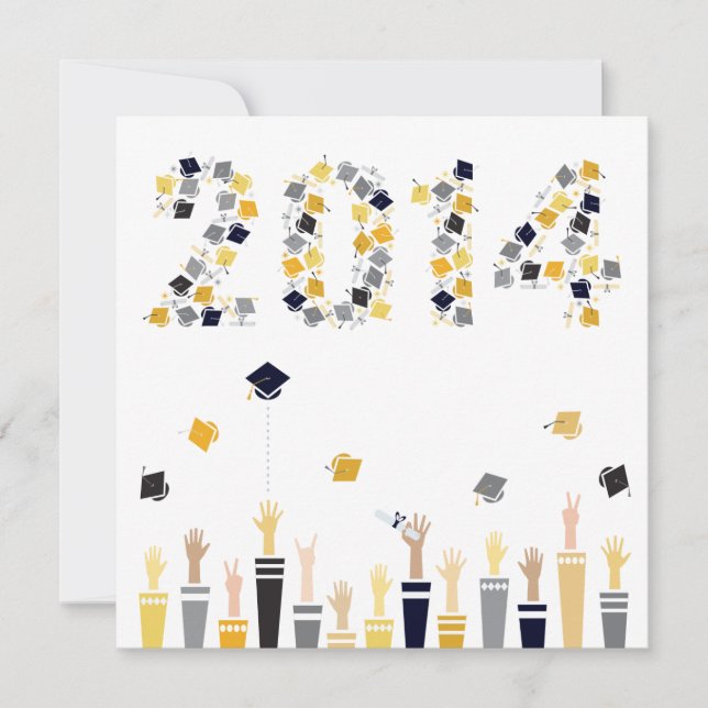 Abschluss-Party Einladung 2014 II (Vorderseite)