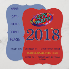 ABSCHLUSS-PARTY LADEN EIN EINLADUNG