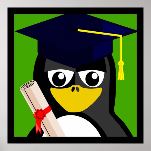 ABSCHLUSS PENGUIN POSTER (Vorne)