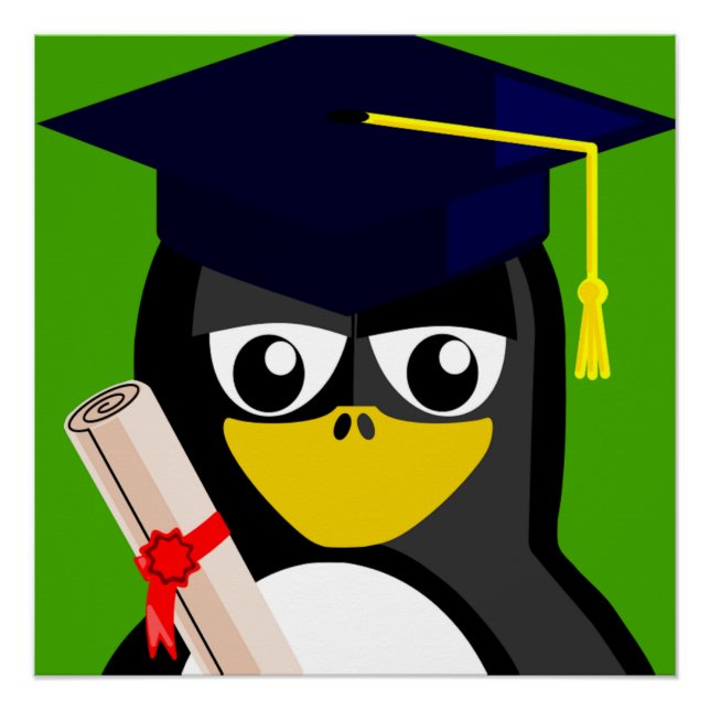 ABSCHLUSS PENGUIN POSTER (Vorderseite)