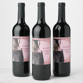 Abschluss Personalisierte Weinetiketten Weinetikett