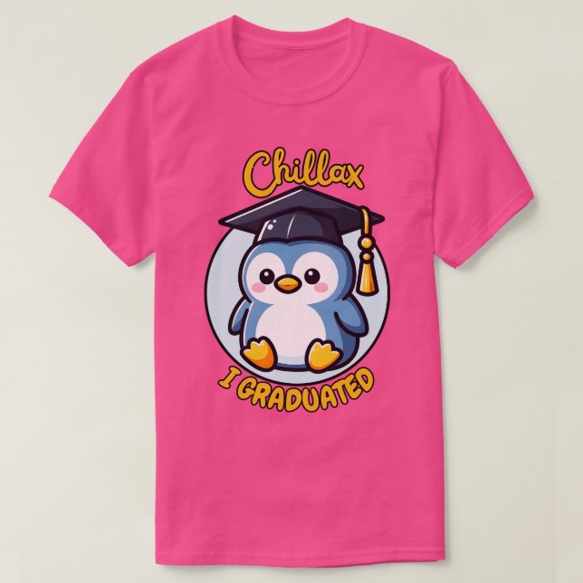 Abschluss Pinguin T-Shirt (Design vorne)