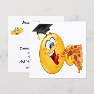 Abschluss Pizza Party Einladung