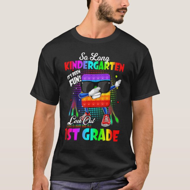 Abschluss Pop Es so Long Kindergarten 1. Klasse H T-Shirt (Vorderseite)