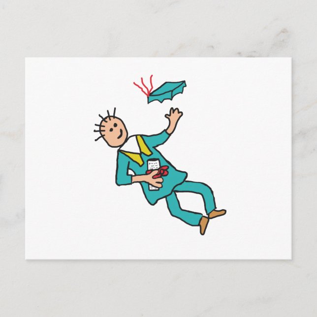 Abschluss Postkarte (Vorderseite)