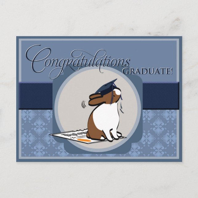 ABSCHLUSS! POSTKARTE (Vorderseite)