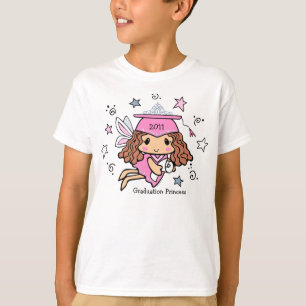 Abschluss-Prinzessin Personalized Kids Shirt